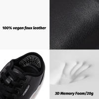 Zapatillas Casuales HOBIBEAR Para Hombres Y Mujeres Con Dedo Ancho Y Cero Bajada Zapatillas De Piel Sintética Ligera Para Caminar - details 11
