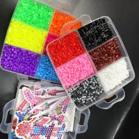 Juego De Puzle 3D Cartoon Hama Beads Set De 9000 Piezas Tamaño 5mm DIY Toy Para Niños Y Adultos Interés Por La Ciencia - details 17