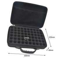 Estuche Portátil Para Aceites Esenciales 15ml 60 Botellas Estuche De Viaje Ecológico De Tela Para Almacenamiento De Esmaltes Y Perfumería - details 17