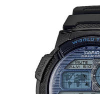 Reloj hombre Casio Digital AE-1000W-2A2 correa resina - hora mundial - 10 años batería - details 4