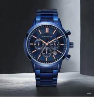 Reloj De Hombre MINI FOCUS Clásico Negocios Casuales Impermeable Cuarzo Acero Inoxidable Pantalla Redonda Antigolpes Correa De Acero - details 10