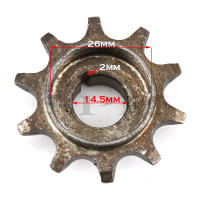 Kit De Montaje De Cadena Trasera Para Bicicleta Motocicleta 44 Dientes Apto Para 49cc 66cc 80cc Metal Con Almohadillas De Goma - details 5