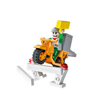 COGO Helicóptero Y Motocicleta De La Policía De La Ciudad Bloques De Construcción Clásicos Juguete Para Niños Regalos (164 Piezas) - details 8