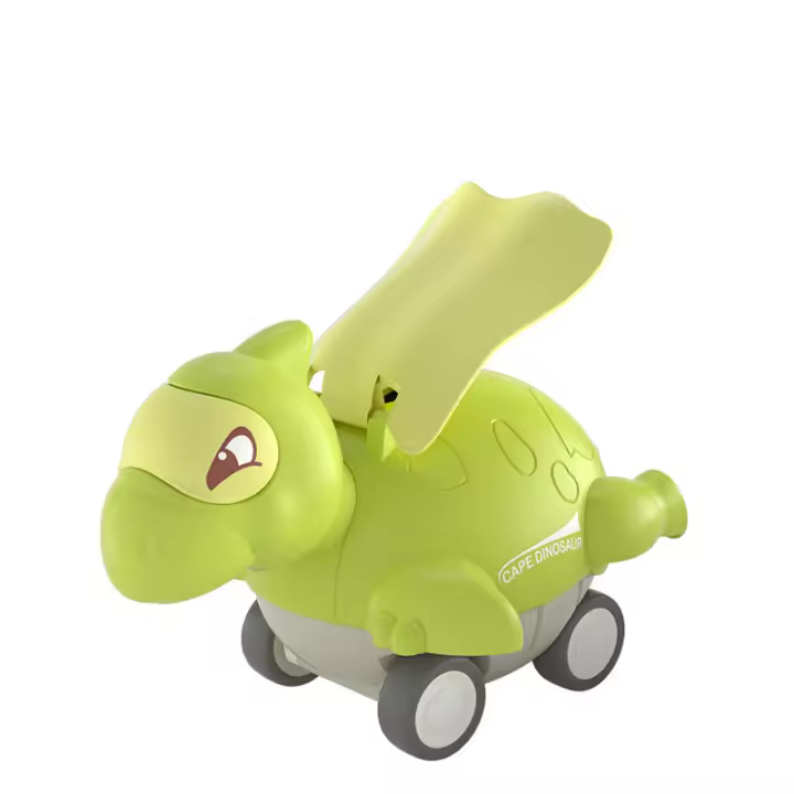 Coche De Dinosaurio Con Capa Para Niños Juguetes Educativos Para Boys Halloween Y Navidad Regalos Material De Plástico Sin Batería Adecuado Para Edad 7-12 - 1