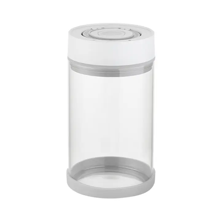 Jars De Vacío Eléctricos Para Alimentos Organizador De Cocina Para Almendras Frutas Y Cereales Contenedor De Conservación De Capacidad Grande Material Vidrio Y Plástico - 1