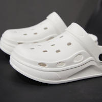 Sandalias De Verano Para Mujer Impermeables Con Suela Suave Clogs EVA Zapatos De Playa Para Exteriores Y Jardín Pantuflas De Casa - details 5