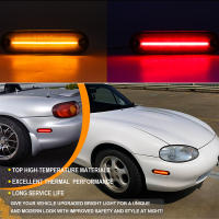 2pcs Lámparas De Marca Lateral Para Mazda Miata MX-5 1990-2005 Señal De Girado Luz De Conducción Luz De Parada OEM Lámparas Laterales 12V ABS LED - details 7