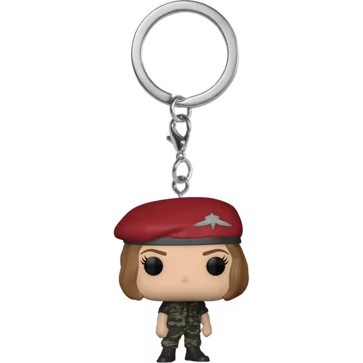 Llavero Pocket POP Stranger Things Hunter RobinFigura  Coleccionable - Idea de Regalo- Mercancia Oficial - Juguetes para Niños y Adultos - Movies Fans - Muñeco para Coleccionistas y Exposición - 1