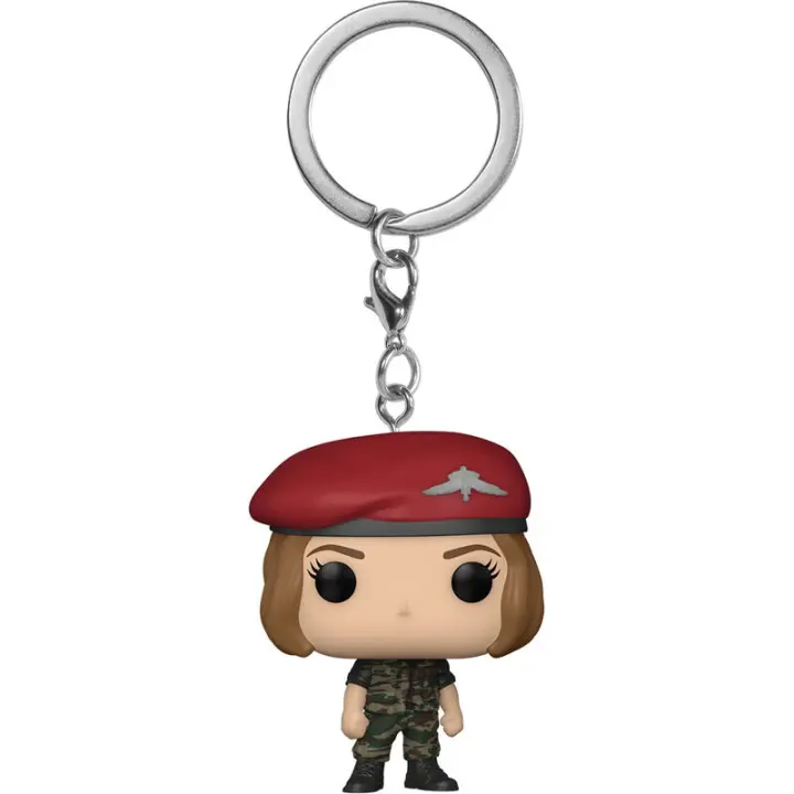 Llavero Pocket POP Stranger Things Hunter RobinFigura  Coleccionable - Idea de Regalo- Mercancia Oficial - Juguetes para Niños y Adultos - Movies Fans - Muñeco para Coleccionistas y Exposición - 1