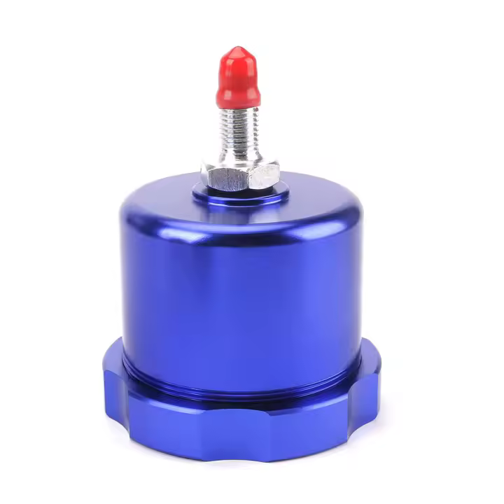 Tanque De Aceite Para Freno De Mano De Carreras Hydraulicas Reservorio De Fluido De Aceite Capa De Recogida De Aceite BX100765 Material De Aluminio - 1