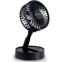 Innoliving Ventilador Plegable Recargable | Altura y Ángulo Ajustables | 3 Velocidades | Batería de Litio 1800mAh | Carga USB | Portátil y Conveniente | Negro o Blanco | 10 cm Plegable - details 1