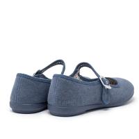 Zapatillas de lona niña VULLADI 1401-558 MERCEDITAS TEJIDO JEANS 15798 XLV - details 1