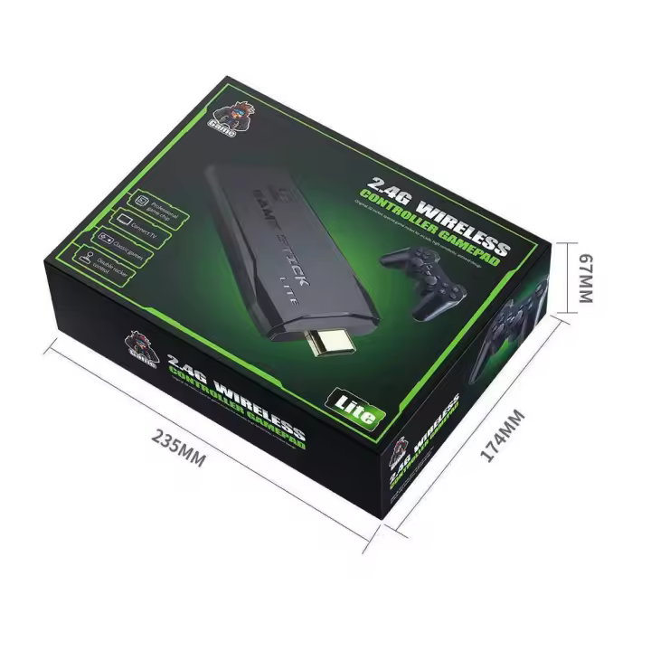 Consola de Juegos M8 HD Consola de Juegos para TV Doméstica HDMI Controlador inalámbrico Transfronterizo Consola de Juegos retro Arcade Doble - 1