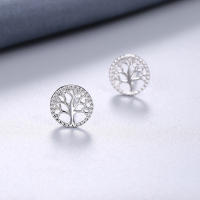Pendientes para mujer,Árbol DE LA Vida, Plata de Ley 925,Regalos originales para Mujer - details 1