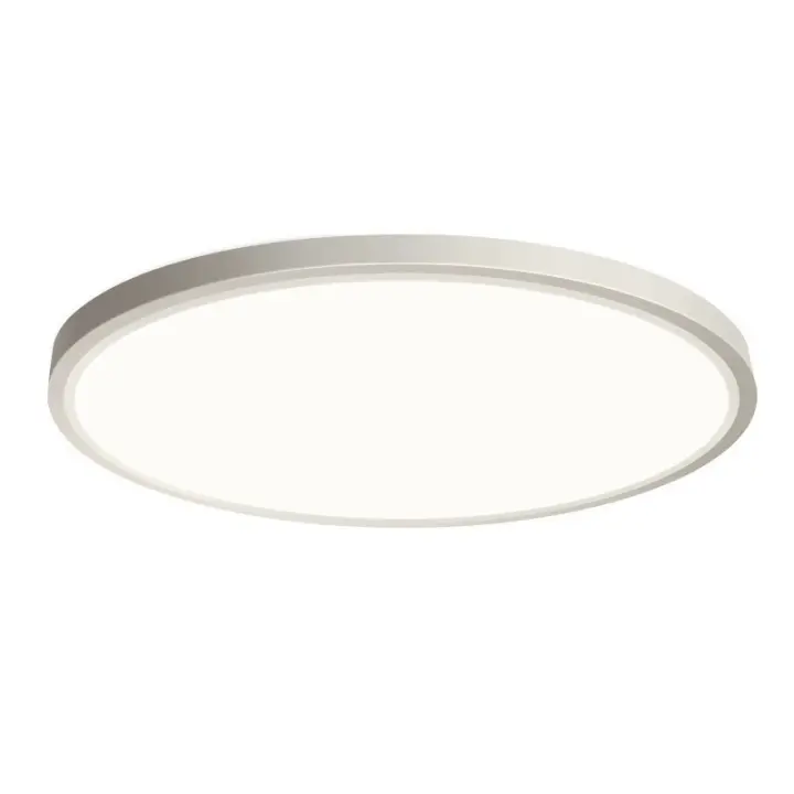 Lámpara de techo LED, diámetro de 30 cm, 24 W, lámpara de techo moderna, blanca simple, no regulable, para dormitorio, pasillo, sótano, balcón, baño, cocina. - 1