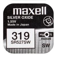 Banner - Pila maxell de boton oxido plata 319 SR527SW