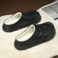 Zapatillas De Hombre Para Invierno Calientes Impermeables Casuales Para Interior Y Exterior Wool Lining EVA Upper Y Outsole - details 12