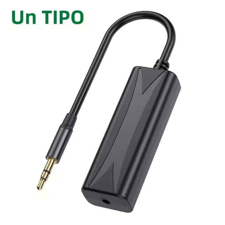 Cable De Audio Auxiliar De 3.5mm Con Filtro De Circuito De Tierra Y Eliminador De Ruido Para Sistema De Estéreo De Coche Y Hogar VAORLO - 1