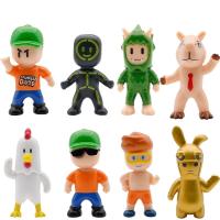 Figura De Acción Stumble Guys Kawaii Anime PVC Modelo Juego Estatua Set Multijugador Colección Regalo De Cumpleaños Para Niños - details 1