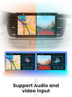 AWESAFE inalámbrico CarPlay Android Auto Radio para Peugeot 508 508SW 2011 - 2018 coche reproductor multimedia GPS 2 din autoradio volante controles RDS Bluetooth - details 15