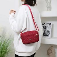 Nueva Moda Bolso De Hombro Para Mujer En Nylon Con Bordado Cierre De Cremallera Casual Bolso Cuadrado De Mujer Con Estilo - details 18