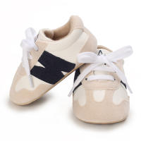 Zapatos Deportivos Infantis Color Bloqueados Antideslizantes Y Cómodos Para Caminar Suela De Goma Tallas 0-18M Hombres - details 28