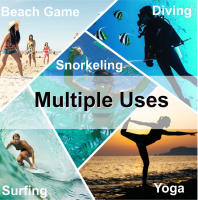 Zapatos De Natación Para Hombres Y Mujeres Zapatillas De Agua Deportivas Para Playa Natación Surf Snorkel Mesh Transpirable Y Impermeable TPR Anti-Derrapante Talla True Fit - details 0