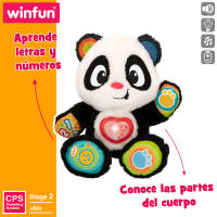 Winfun Osito peluche bebé oso panda Aprende Conmigo - details 2
