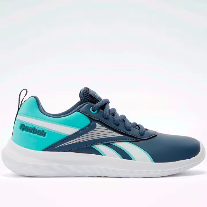 Zapatillas Running Niños Reebok Rush 5 SYN Shadow/Ai Aqua/Footwear White 106260  Calzados DEPORTES Deportivos Running MARCAS Reebok Envío Gratuito - 1