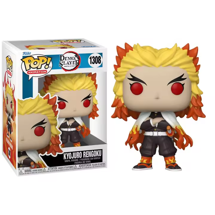 Funko Pop! Demon Slayer - Kyojuro Rengoku, 65623, Nº1308 - 1