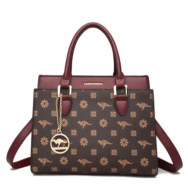 Bolso De Hombro Para Mujer De Cuero Sintético De Alta Calidad Impresión De Lujo 2024 Bolso Cruzado De Diseñador Bolso De Mano Tote Para Mujer - 1