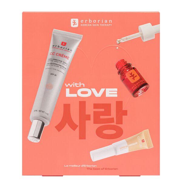ERBORIAN COFRE REGALO CLAIR - CC CREME 30 CLAIR 40ML + SUPER BB CONCEALER CLAIR 3MK+ SKIN THERAPY 10ML