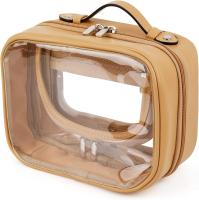 Neceser, Bolsa de viaje transparente para líquidos y artículos de tocador, organizador de neceser de maquillaje, accesorios de viaje Esenciales para llevar - details 3