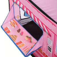Carpa De Juego Para Niños Y Niñas Interior Ice Cream Con Piscina De Bolas Oceánicas Plegable Casa De Juegos Para Princesas Material De Poliéster Edad Recomendada 0-3 Años - details 3