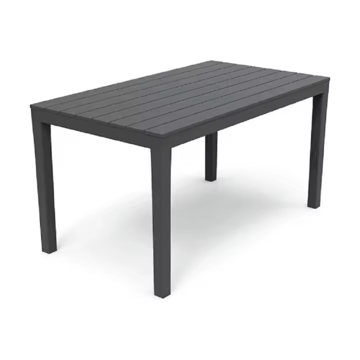 Mesa PROGARDEN Sumatra Antracita 138x78 Cm - 1
