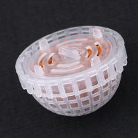 2Pcs Bolas De Moss Plástico Para Plantas Acuáticas Casa De Camarones En Acuario Hierba De Agua Para Tanque De Peces Oficina Hogar - details 4