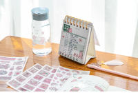 4 Hojas De Pegatinas De Decoración Con Patrón De Dibujos Animados Transparentes PET Para Decoración De Manos Y Estudiantes De Niñas Fresa Cereza - details 7