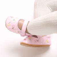 Nuevos Zapatos De Bebé Para Niñas Mary Jane Planos Con Bordado Antideslizantes De Goma Talla 0-18M Zapatos De Princesa Para Recién Nacidos - details 17