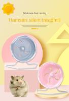Rueda De Ejercicio Silenciosa Para Hamsters Rattus Y Otros Roedores Pequeños Accesorios De Juguete Para Ratones Gerbils Y Mascotas Pequeñas - details 0