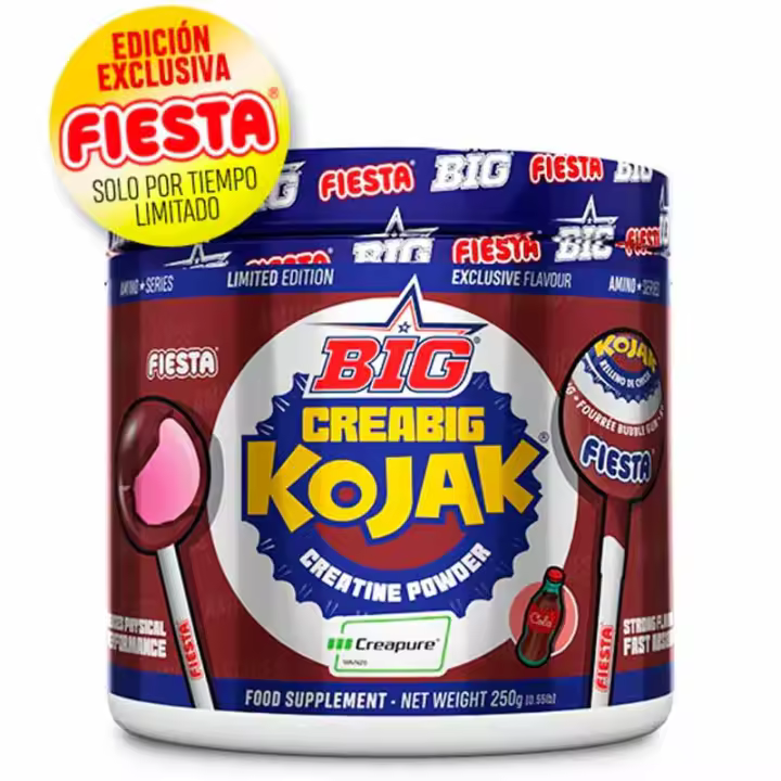 Big Creatina Fiesta Sabor Kojak Cola 250 gr - 1