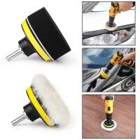 Kit De 11 Piezas De Pads De Pulido Para Coche 3 Pulgadas Esponja De Tela De Lana Para Pulir Cera Sellado Esmalte Envasado Por Unidad - details 4