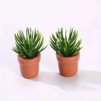 Modelo Miniatura De Plantas Simuladas Para Decoración De Casa De Muñecas Y Paisajismo Micro Bonsái Accesorios De Jardín - details 4