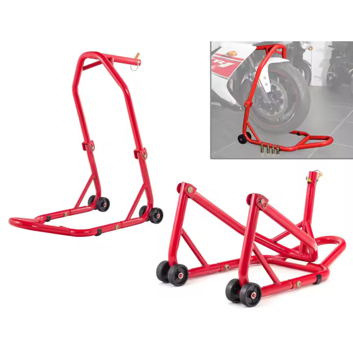 JOMAFA - CABALLETE DE MOTO DELANTERO PARA TIJA,  HORQUILLA LIBRE - 11005 - 1
