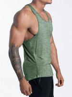 Top De Gimnasio Para Hombres Verano Quick-Dry Elastic Loose Sports Camiseta De Entrenamiento De Gimnasio Running Y Baloncesto - details 22
