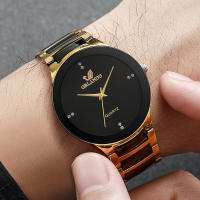 Reloj De Pulsera De Acero Inoxidable Para Parejas Reloj De Cuarzo Para Mujer Reloj De Negocios Para Hombre Moda Casual Sin Dial - details 3