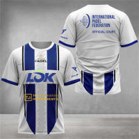 Camiseta De Tenis De Pádel Para Hombres Secado Rápido Transpirable Cuello Redondo Manga Corta Deporte Al Aire Libre Badminton Correr - details 5