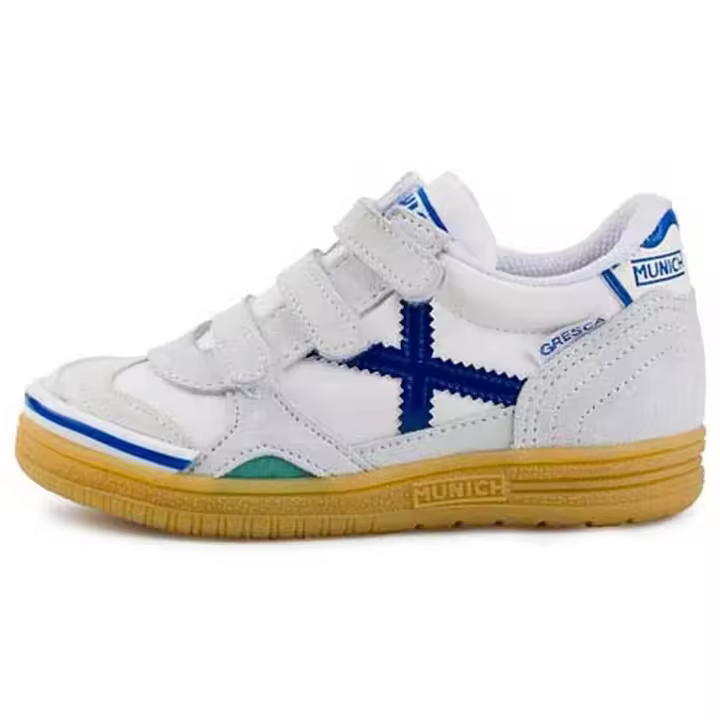 Calzado Marca Munich Modelo 1508604 Para Kids Color Blanco - 1