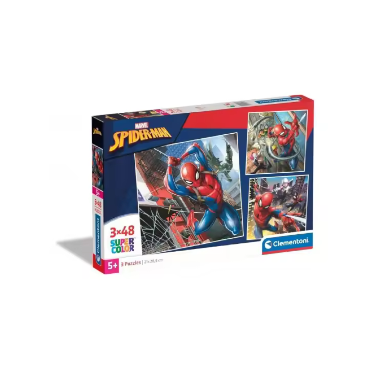 PUZZLE SPIDERMAN 3X48-PIEZAS - 1