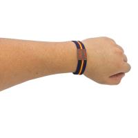 Pack Pulseras Elásticas con la Bandera de España para Hombre - Trozo de Cuero - Pulseras España para Mujer - Talla Única - details 1