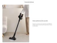 CREATE - Aspiradora Escoba Manual Sin Cable 350W - 3 velocidades  -  Color Negro - CYCLONE FORCE - details 0